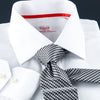 Classic Solid White Formal Business Dress Shirt Wrinkle Free Fashion