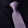 B2B Shirts - Grey Skinny Modern Tie with Contrast Studs Luxury Fashion 3" - Business to Business