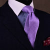 Purple Violet Small Polka Dots Designer Luxury Tie 8cm