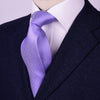 Purple Violet Snakeskin Neat Geometric Regular Woven Tie 8cm