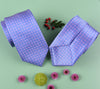 B2B Shirts - Mini Pink Chili Pepper Fashion Purple Fancy Paisley Modern Woven Tie 3" - Business to Business
