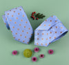 B2B Shirts - Brown Sticky Canon Ball Floral Elegant Fashion Woven Tie 3" - Business to Business