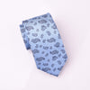 B2B Shirts - Light Blue Genie Lamp Paisley Floral Luxury Fashion Woven Tie 3" - Business to Business