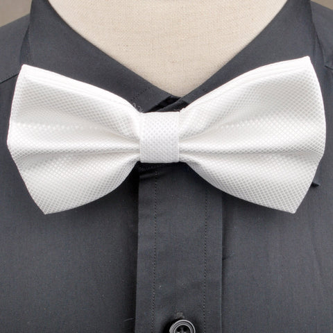 Diamond Marcella Tuxedo White Bow Tie Luxury Wedding Fashion