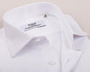 B2B Shirts - White Luxury Marcella Formal Business Dress Shirt Wedding Fashion - Business to Business