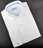 B2B Shirts - White Luxury Twill Formal Business Dress Shirt Designer Fashion - Business to Business