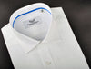 B2B Shirts - White Luxury Twill Formal Business Dress Shirt Designer Fashion - Business to Business