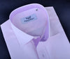 Pink Lavender Stripe Formal Business Dress Shirt Luxury Gingham Check Fashion