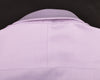 B2B Shirts - Lilac Herringbone Formal Business Dress Shirt in French Double Cuffs - Business to Business