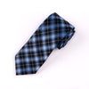 Blue London Novelty 3" Necktie Business Formal Elegance Check Tie On Regent Street