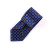 Blue Celestial Tie 3" Novelty Necktie Geometric Pattern Luxury Designer Style