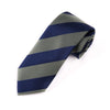 Oliver Green & Blue Stripe 3" Necktie Business Formal Elegance Smart Men's Ego