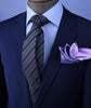 Black, Gary Italian Stripe Necktie Business Formal Elegance For Smart Men's Ego