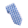 Blue & Light Yellow 3" Necktie Business Formal Elegance For Smart Men's Ego