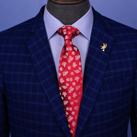 Italian Fashionable Flower Designer Tie Men's Skinny Necktie 3" 7.5cm Knot HOT