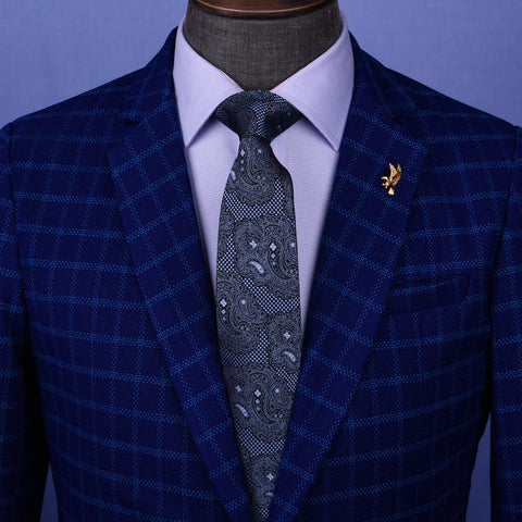 Classic Big Paisley Formal Business Apparel 3" Tie Mens Professional Fashion