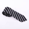 Popular Black Boss Formal Business Striped 3 Inch Tie Mens Professional Fashion