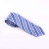 Light Blue Smart Formal Business Striped 3 Inch Tie Mens Professional Fashion