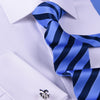 Popular Navy Boss Formal Business Striped 3 Inch Tie Mens Professional Fashion