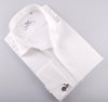 mens plain white dress shirt
